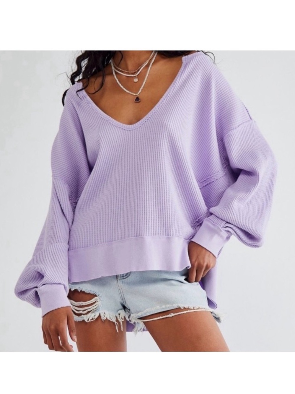 Free People - We the Free Waffle Knit Top